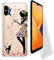 CXKJ Coque pour Wiko Y81 (6.2 Pouce) + [2 Pièces] Verre trempé Protection écran, Ultra Fin Silicone TPU Bumper Transparent Housse Etui de Protection Cover Case，Glass Film - CX3