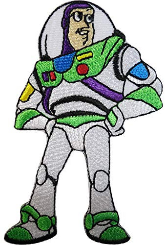 Disney Toy Story Buzz Lightyear Patch Embroidered Badge Iron Sew On Shirt Jeans
