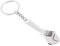 OriGlam Mini Herramienta de Llave Ajustable - Llavero Colgante Creativo (Plata)