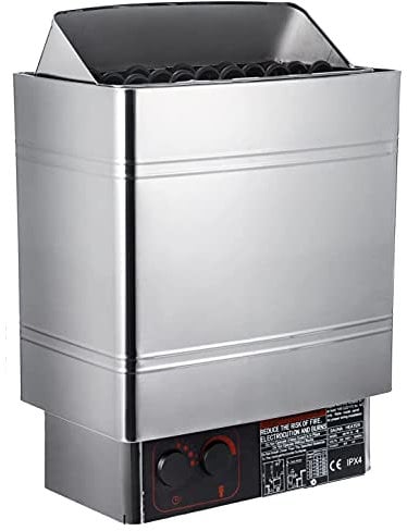 UIGJIOG Sauna Heater, 3KW Secco di Vapore Sauna Heater fornello 220V-380V con Il Controller Interno Elettrico Sauna Stufa Iniziale Hotel Sauna,3KW