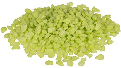 hibuy Dekosand, Dekogranulat Ø 4-8 mm - Mintgrün - 400 g in Kunststoffdose