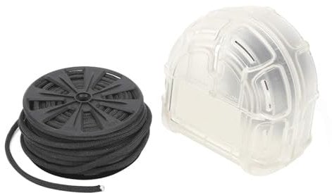 9.5x9.5x6.5cm/3.7x3.7x2.6in Paracord Planet Rope and Paracord Dispenser, Paracord Rope Dispenser, Parachute Cord Rope Cutting Storage Dispenser Box with Belt Clip for Outdoor Activities