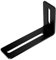 TSSS 10 PCS 100mm Black Adjustable L Corner Brace with Slot, Brackets for PC Case, Fixing, Load 15KG