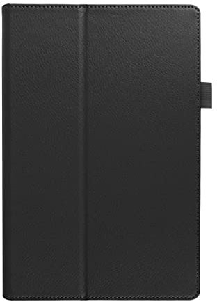 INSOLKIDON Kompatibel mit Sony Xperia Tablet Z - 10.1 inch Tablet Hülle mit Standfunktion Slim PU Leder Schutzhülle [Auto Schlaf/Aufwachen] Schutzhülle mit Ständer Funktion (Schwarz)
