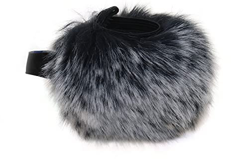 The Lord of the Tools Pelziger Mikrofon Windschutz Muff Mikrofon-Popfilter, Kompatibel mit Tascam DR-05X DR-05, Tragbarer Digitalrecorder, Außenmikrofon