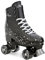 RAVEN Rollschuhe Roller Skates für Kinder Erwachsene Mädchen Damen verstellbar (Noa Black, 39-42 (25-26,5cm))