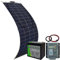 tka Köbele Akkutechnik Insel Solaranlage: Solar-Set: MPPT-Solarladeregler, LiFePO4-Akku (640 Wh) & Solarmodul (Inselanlage Solar mit Batterie, Solar Inselanlage mit Speicher, Balkon)