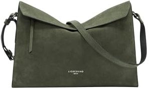Liebeskind Berlin LORA SUEDE Shoulderbag M, cypress green M