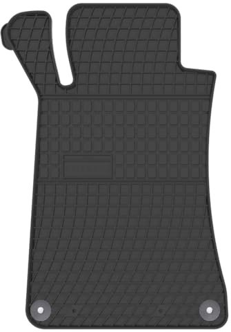 Wielganizator Automatte – Passend für Mercedes CLK W209 1997-2009 – Gummimatte – Autozubehör - Auto Fußmatten – Fußmatte Auto – 1 – schwarz