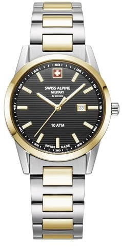 swiss alpine military Damen Uhr Analog Quarz 7767.1147SAM Edelstahl