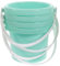 4pcs Mini Sand Buckets for Kids – Plastic Beach Toys for Sandcastle Building, Outdoor and Summer Activities (Random Style)