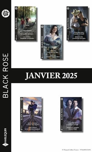Pack mensuel Black Rose - 10 romans (Janvier 2025)