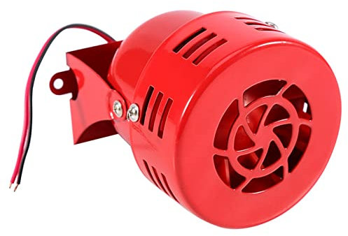 Luftsirene Hupe Alarm Alpha Hupe Klaxon Hupe Metallmaterial 110 DB Laut 12V Elektrofahrzeug Alarmanlage Ultra Kleiner LKW Motorrad 12V Nur Fahrzeug