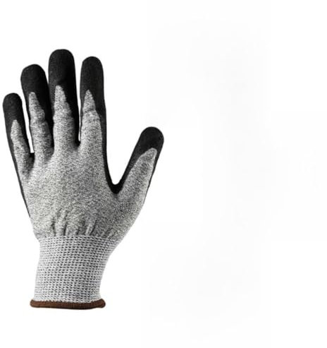 Hoement Mens Garden Gloves Cut Resistant Safety Gloves Heavy Duty Gardening Level Protection Machine Washable for Cutting Mandolin Wood