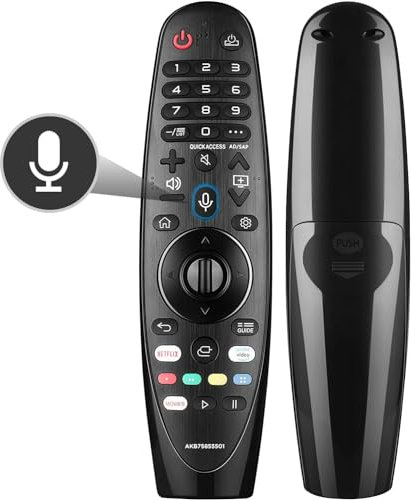 LG Universal Magic Remote Replacement – Voice & Pointer Smart Remote for LG Smart TVs (OLED, QNED, QLED, NanoCell, UHD 4K/8K)