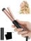 Curling Tongs for Short Hair Medium Long Hair, 25mm Mini Curling Iron- UKLISS 1 Inch Travel Friendly Ceramic Mini Hair Curler Wand, 3 Temps Adjustable 320-392℉, Dual Voltage (Black Rose)