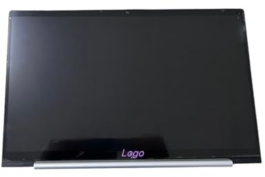 GENTERUN Laptop-Bildschirm, Kompatibel for HP, Envy 13-BA 13T-BA, 13,3-Zoll-FHD-UHD-LCD-Baugruppe Ohne Berührung(Silver Frame,UHD 40pin Non-Touch)