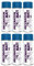 Deco Color 6er Sparpack DC Lackspray matt 400ml nach RAL freie Farbauswahl (6 Dosen in signalblau MATT RAL 5005)