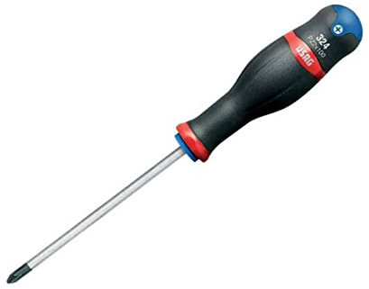 USAG U03240458 Giravite per Viti a Croce POZIDRIV, Nero, PZ 2x100