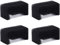 Filtros Fuente Gatos, Pet Water Fountain, Filtros Espuma para Dispensador Agua Mascotas, Filtro de Espuma de Repuesto para Fuente de Agua de Gato y Perro (4 pcs)