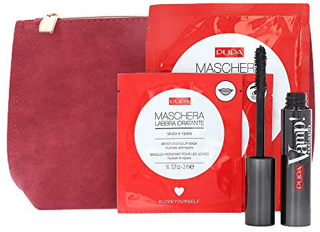 Kit Mascara Vamp! Explosive Lashes + Maschere #Loveyourself PUPA Pochette Limited Edition Make Up Donna Set Set