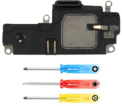 MMOBIEL Haut-Parleur Compatible avec iPhone 12/12 Pro - Sonnerie Buzzer Loud Speaker de Rechange - INCL. Tournevis