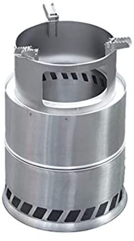 Verve Jelly Camping Kocher Campingkocher Holzvergaser Kocher Outdoor Ofen Holzofen Camping aus Edelstahl für Picknick, Wandern, Camping