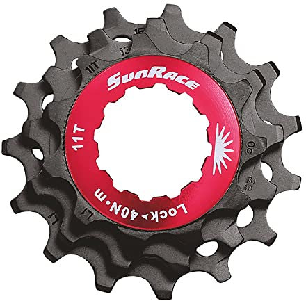 Sunrace Unisex – Erwachsene Kassettenzahnkranz Wechsel-Set-07372709 Wechsel-Set, Schwarz, 11-13-15 Zähne