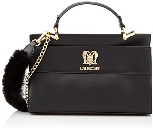 Love Moschino JC4389PP0FKO0, Sac à bandoulière Femme, Noir, Taille Unique