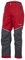 KOX Regenhose wasserdicht/Outdoorhose Aquatex 2.0 Rot/Grau Gr. 50/52 (=M/02)