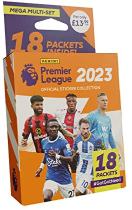 PANINI Premier League 2022/23 Sticker Collection Mega Multiset