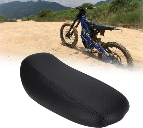 AnXin Sitzbezug Sur Ron Motorrad Sitz Dirt Bike Sitzbezug wasserdicht stilvoller Sitz für SurRon Sur-Ron S/X Light Bee Schwarz