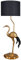 XXL Leuchte Kranich Gold Lampe ohne Leuchtmittel Vogel Figur Chinoiserie Tischlampe 77cm cw267 Palazzo Exklusiv