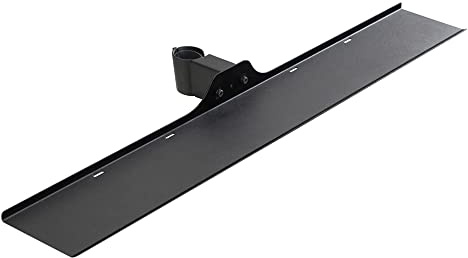WALL Soundbar - Mensola per supporto TV A2, modello grande, misura media, larghezza 95 cm, colore nero satinato