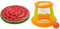 Bestway Isla de baño sandía 188 cm & Intex 58504NP Floating Hoop Game
