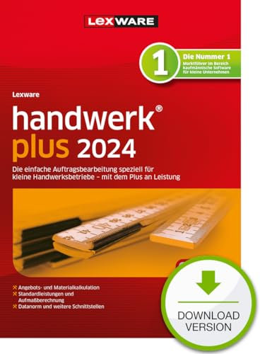 Lexware handwerk Plus 2024 (365 Tage)| PC Aktivierungscode per Email