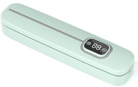 Multi-Purpose Home Kitchen Vacuum Sealer - Ideal for Dry, Wet, Oil, and Powder Preservation(Grass Green)