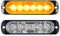 PICAA 2x Ambre 6 LEDs Lumières Stroboscopiques D'urgence, 12V-24V LED Flash Lampes de Balise D'avertissement de Danger pour Voiture Véhicule Camion Remorque Caravane