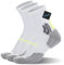 BRISIRA 3 Paires Coolmax Bambou Chaussettes de Sport Homme & Femme, Chaussettes de Contention Compression, Running Randonnée Trail, Respirantes Anti Ampoule Anti Transpiration, Tailles 35-51