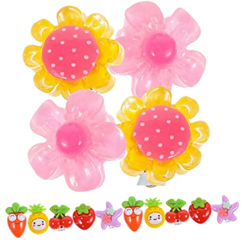 TOYANDONA 7paare Cartoon Ohrclips Für Mädchen Junge Mädchen Ohrschmuck Party Festive Schmuck Ohrringe Ohrclips Clip Ohrringe Kinderohrringe