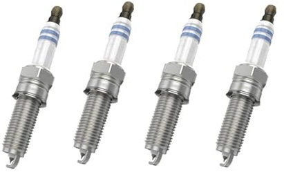 4 Stück TYRNT Zündkerze 18844-10060 kompatibel mit FIAT 500 kompatibel Panda Hyundai I10 I20 I30 kompatibel KIA CEED PRO RIO kompatibel STONIC kompatibel PICANTO Autoersatzzubehör Zündkerze Solides Te