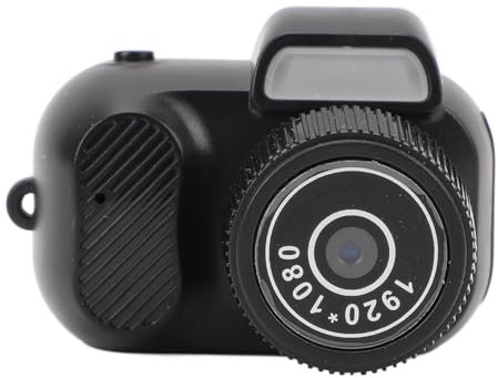Goshyda Telecamera Nascosta, Videocamera HD 1080P, la Fotocamera più Piccola Al Mondo, Videocamera Micro Mini DV DVR da 2 MP, Fotocamera retrò Stile 2000