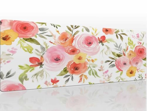 Tappetino Mouse Natural 1600x800x4 mm Tappetino Gaming Mousepad xxl Tappetino Scrivania Grande Base in Gomma Antiscivolo Copri Scrivania Tappetino da Gaming con Bordi Cuciti Tappetino pc Tastiera A695