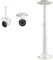 CTXSumTec 11.8-23.6 Telescopic Adjustable I-Shaped Security Camera Wall Ceiling Mount Bracket, Dome Camera Mount Universal Camera Wall Mounting Bracket for CCTV Security Camera/IP Camera