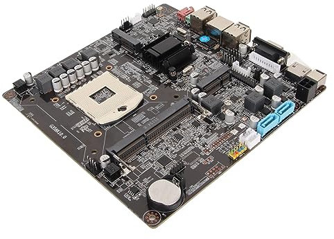 JUROUPI HM65 MINI ITX Motherboard LGA 988 DDR3 per 2 3 ° per SNB IVB per I3 I5 I7 I7 PGA CPU Gaming PC