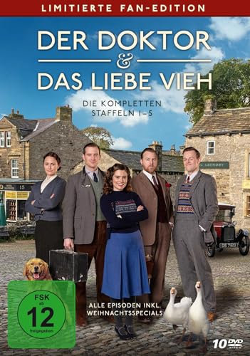 Der Doktor und das liebe Vieh - Die kompletten Staffeln 1-5 LTD. - Die limitierte Fan-Edition inkl. Magnet-Sticker [10 DVDs] [10 DVDs]