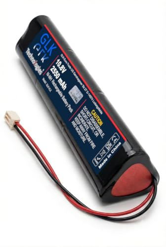 GLK-Technologies® | 10,8V / 2550mAh verbesserter | High Power Akku für Velux Solarfenster Dachfenster Rollladen mit 9 AA Zellen NiMH mod. 946933/946930 / 846933 BJ2026