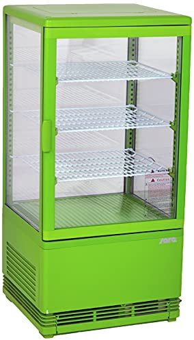 SARO Mini-Umluftkühlvitrine Modell SC 70 grün