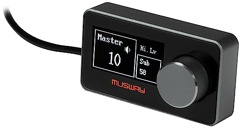 Musway DRC1 | Compact Remote Controller, Fernbedienung mit Display