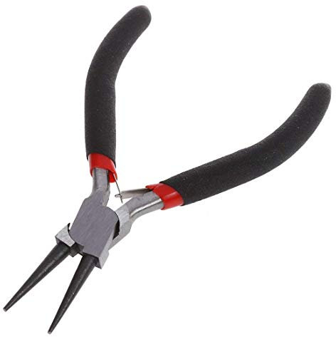 TuDu 1PC Mini pinces pour la création de Perles bijoux, les loisirs créatifs et le bricolage Bijoux Outil de pince à bec rond